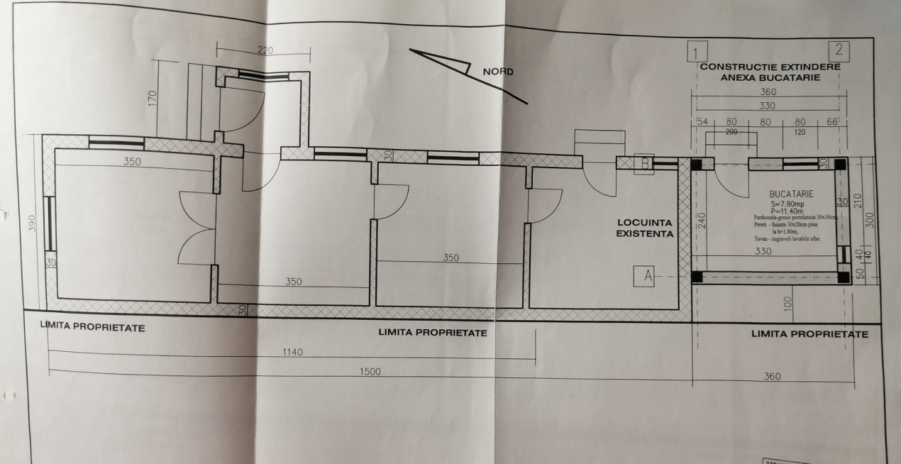 Teren 300mp/D=10M/AD=30M-Bucurestii Noi de vanzare