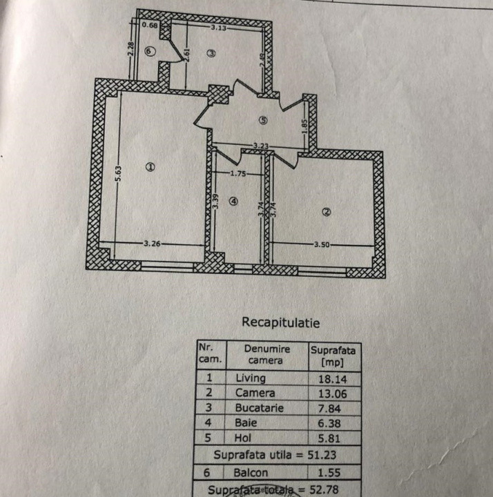 Apartament 2 camere-decomandat-Sos. Chitilei-de vanzare
