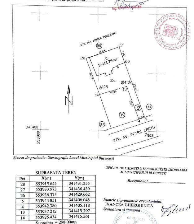 Casă individuală de închiriat în Domenii – București | 4 camere | 165 mp | Garaj