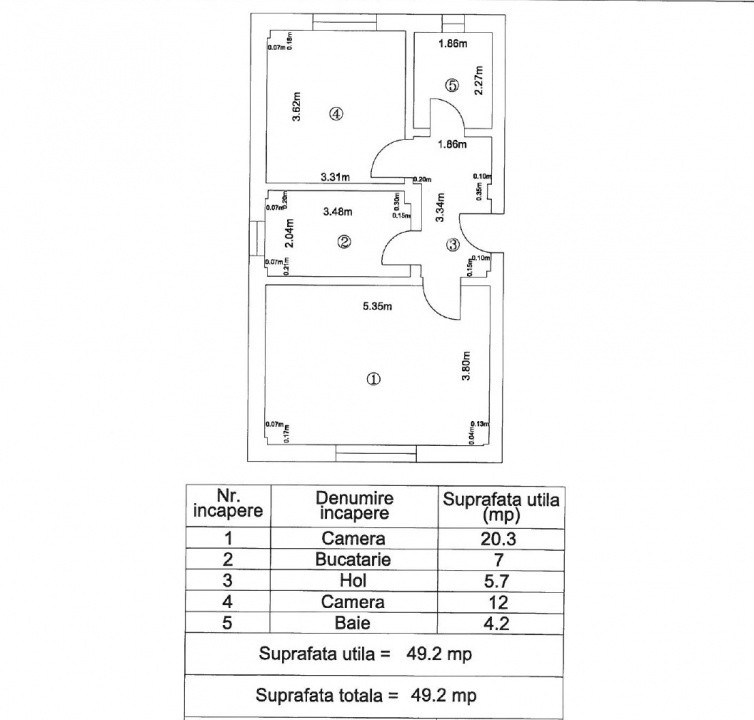 Ap. 2 camere -Prima Inchiriere-Narciselor/Uverturii-Demisol Inalt