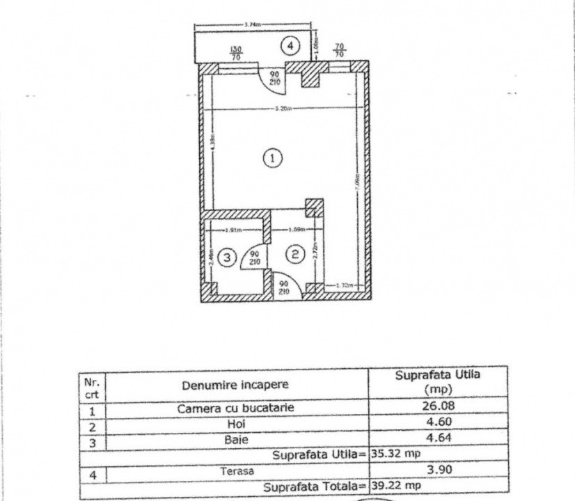 Garsonieră 40 m² Militari Residence, langa Lidl