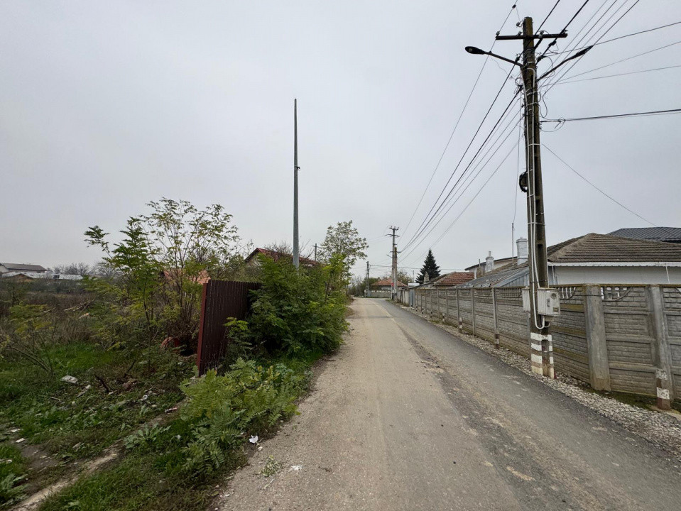 Teren 941 mp în Tânganu – Cernica | Acces rapid București & A2| 