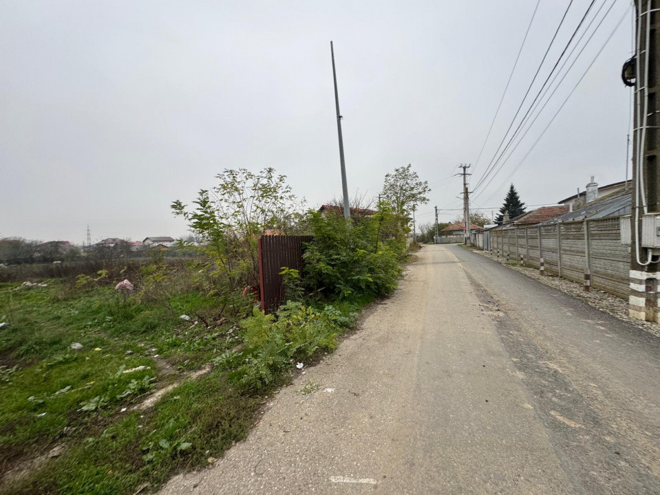 Teren 941 mp în Tânganu – Cernica | Acces rapid București & A2| 