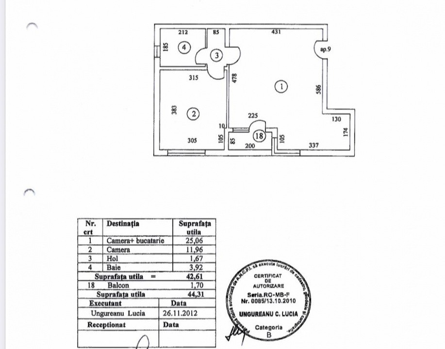 Apusului Residence-Ap. 2 cam+Parcare
