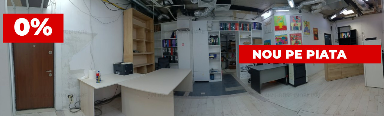 Comision 0%-Eminescu–Dacia | Spațiu comercial 150 mp, 2 intrări, vitrină