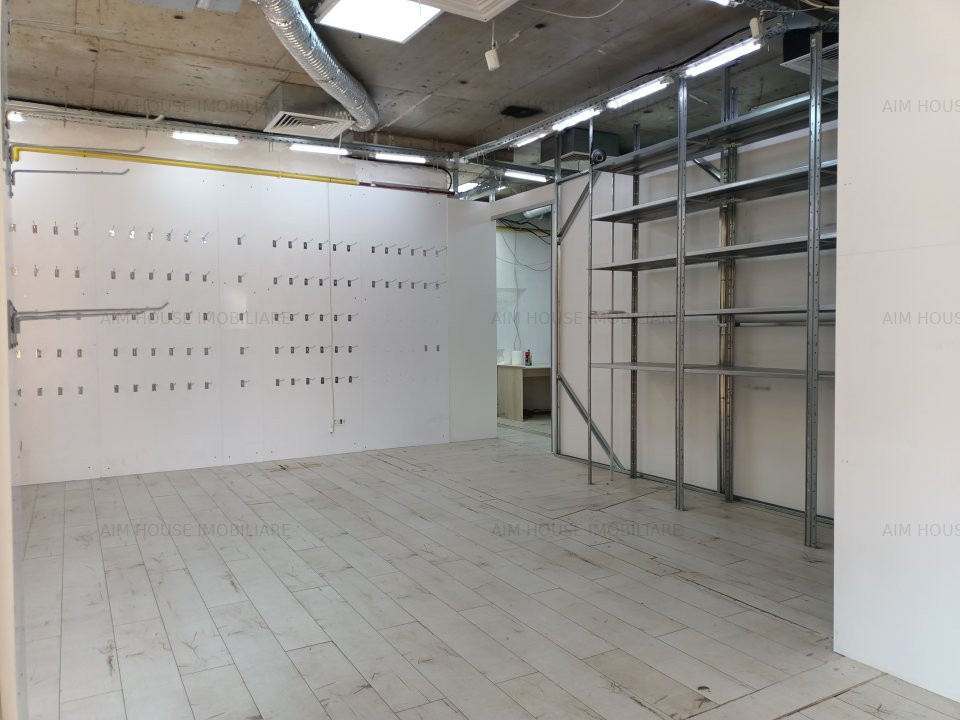 Spațiu comercial de inchiriat zona Eminescu–Dacia | 150 mp, 2 intrări, vitrină