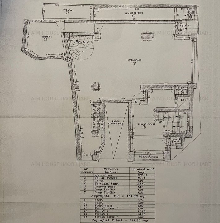 Spațiu comercial de inchiriat zona Eminescu–Dacia | 150 mp, 2 intrări, vitrină