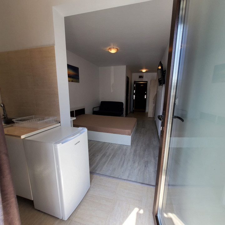 🏖️ Studio modern cu terasă I Parcare proprie I 250m de plajă – Comision 0%