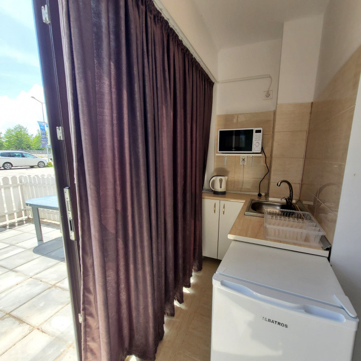 🏖️ Studio modern cu terasă I Parcare proprie I 250m de plajă – Comision 0%