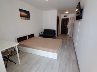 🏖️ Studio modern cu terasă I Parcare proprie I 250m de plajă – Comision 0%