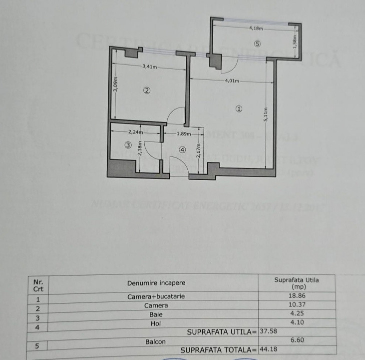 Apartament 2 camere de închiriat Chiajna | 450 EUR