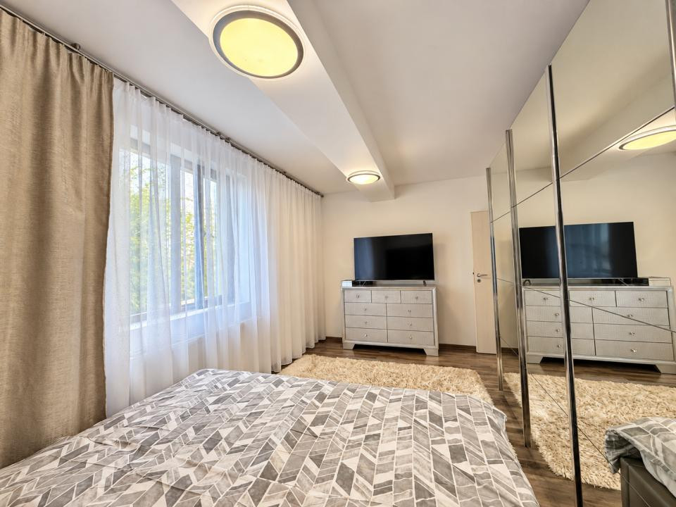 2 camere în bloc boutique | Parcare proprie | Roșu–Chiajna | 480 €