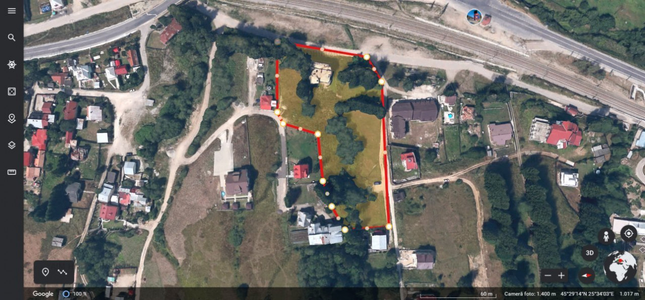 Teren 10.000 mp cu tripla deschidere pretabil pensiune/azil.