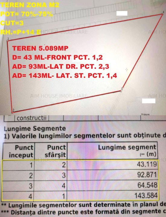 Teren 5.089 Mp-Drumul Taberei-Zona M2-ANL Brancusi
