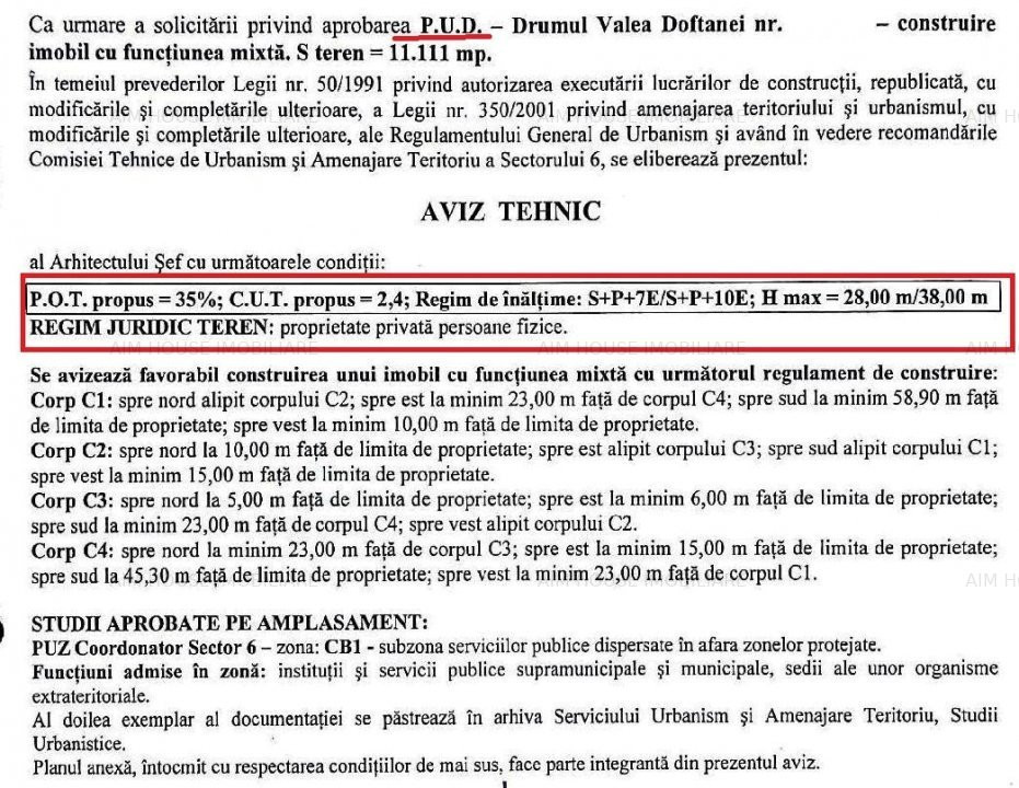 Teren 11.111mp- Drumul Taberei-Drumul Valea Doftanei-Dubla deschidere.