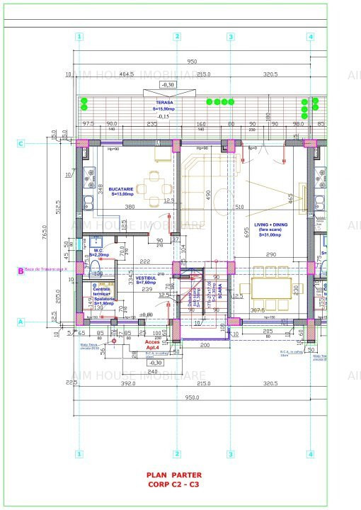 Vila in triplex Baneasa-Vatra Noua Sisesti.