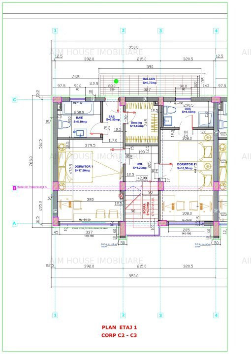 Vila in triplex Baneasa-Vatra Noua Sisesti.