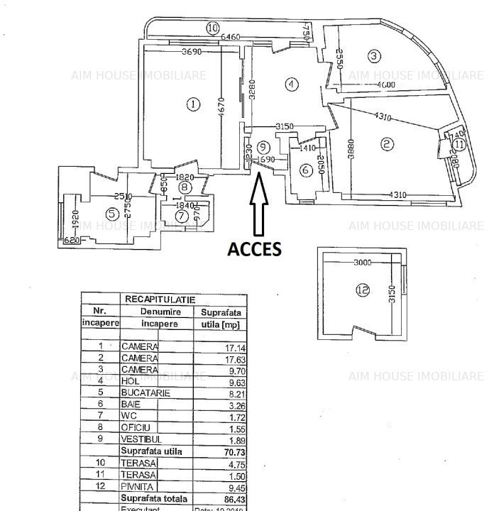 Apartament 3 camere Parcul Carol-bd. Marasesti