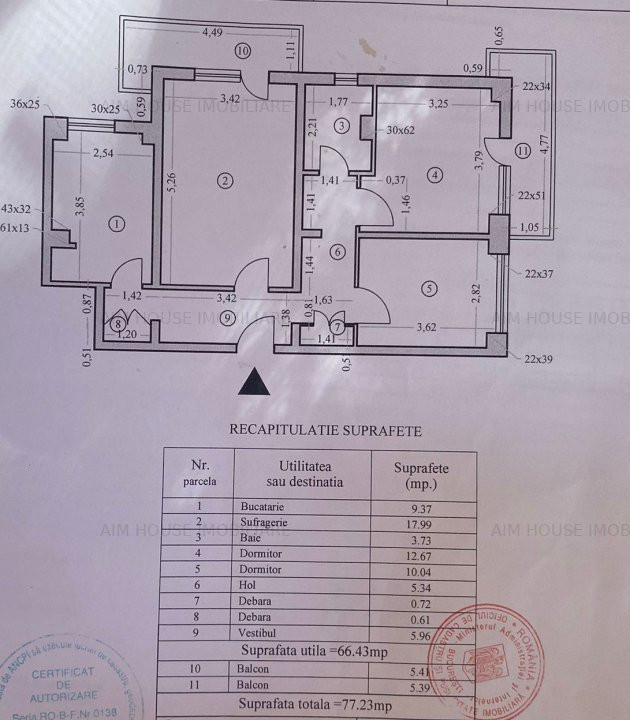 Ap. 3 Cam. decomandat-Biserica Plumbuita-vedere parc.