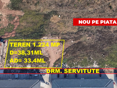 Teren 1.224mp-Sg. Ilie Petre-pretabil investitie/constructie bloc
