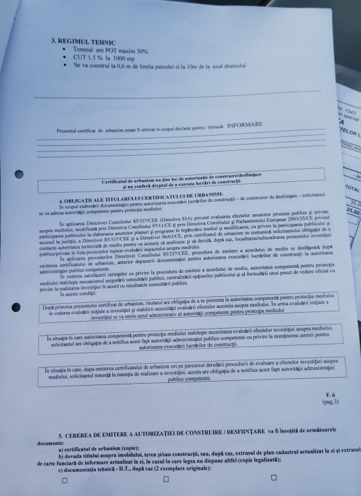 Teren 6.254 mp,Teiu –Intravilan,Deschidere 75 ml, Curent,Comision 0%