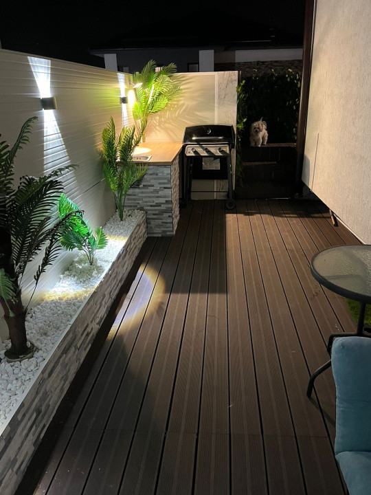Apartament boutique 3 camere+terasă, curte,spațiu comercial–Chiajna