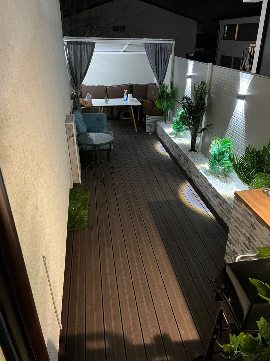 Apartament boutique 3 camere+terasă, curte,spațiu comercial–Chiajna