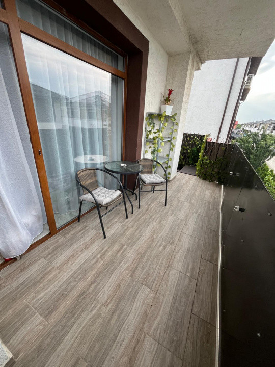 Apartament boutique 3 camere+terasă, curte,spațiu comercial–Chiajna