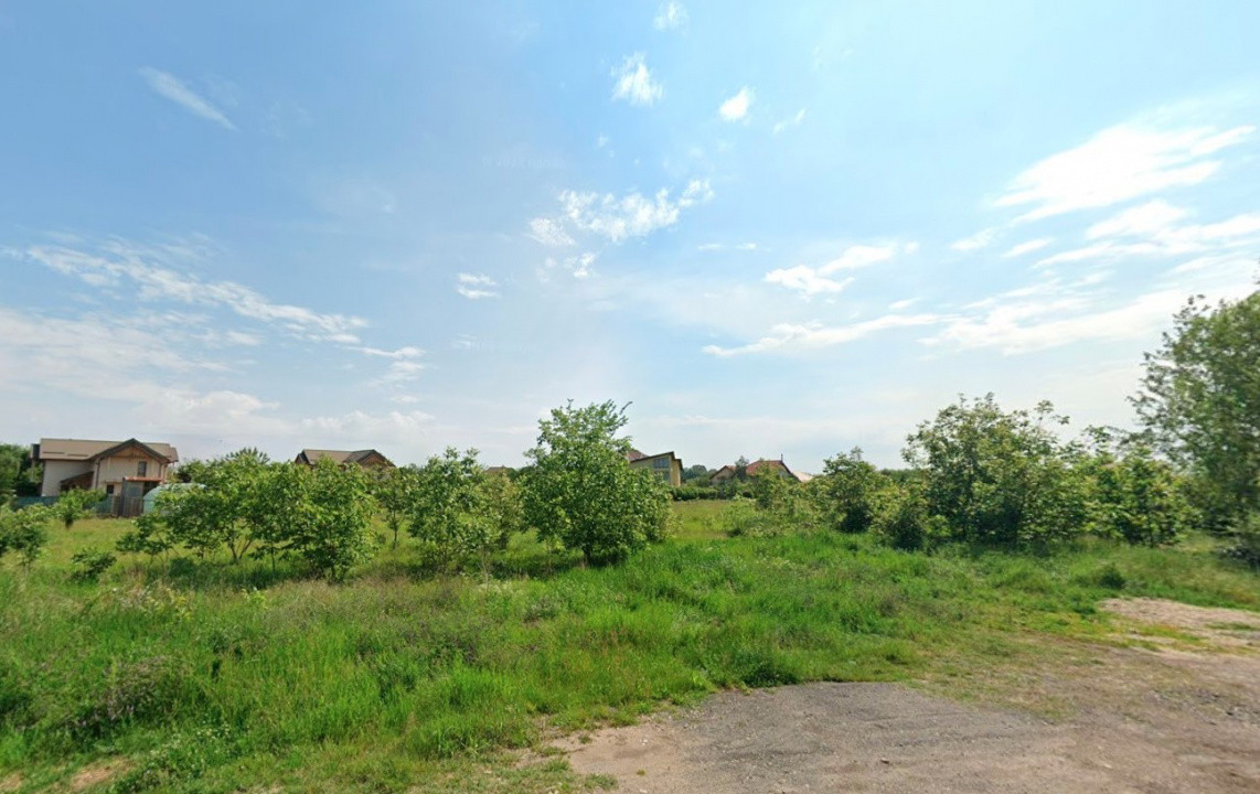 Teren intravilan 5.293 mp-deschidere 42m–Domnești Ilfov, utilități la limita